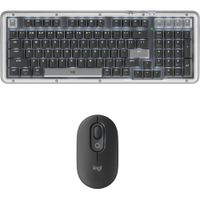 COMBO TECLADO Y MOUSE INALÁMBRICOS ALTO KEYS K98M LOGITECH | GRAFITO