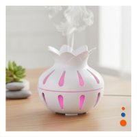 Difusor con Funcion Humificadora para Interiores Color Blanco 12x11cm Y+Regalo Sticker