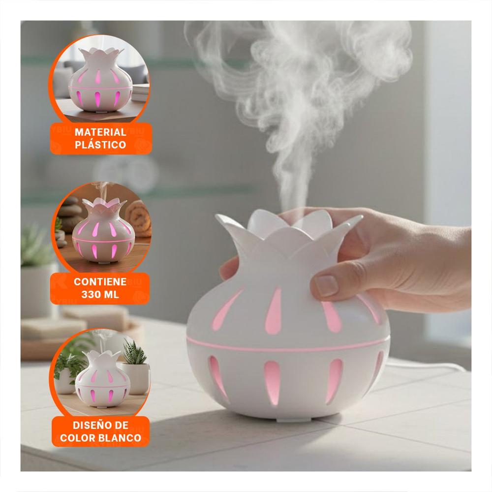 Difusor para Espacios Personales con Funcion Humificadora Color Blanco 12x11cm Y+Post It