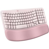 TECLADO INALÁMBRICO WAVE KEYS LOGITECH | ROSA