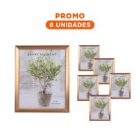 Pack6 Marco de Foto para Mesa en Espacios Personales con Diseno Decorativo