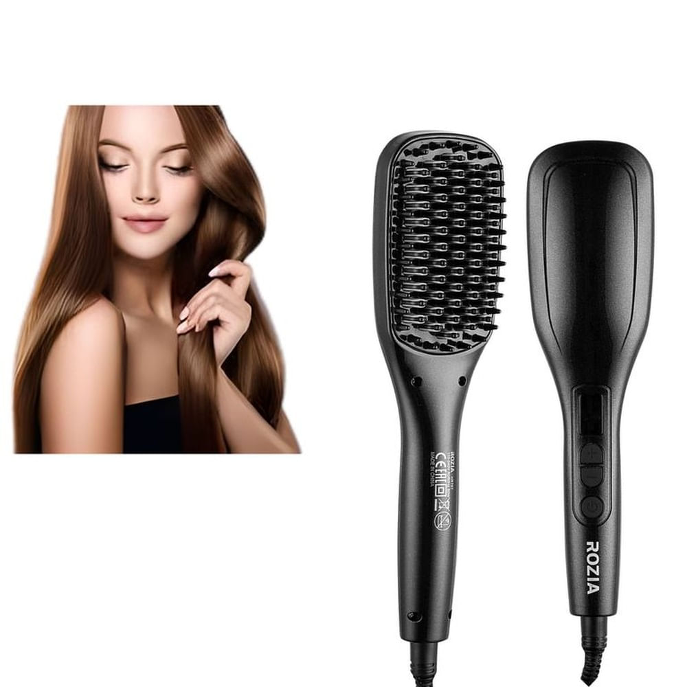 Cepillo  Alizador Electrico De  Cabello Rozia