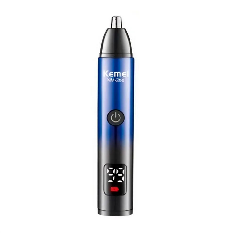 Cortadora De Cabello Kemei Km-255 4 En 1 Recargable Portatil Azuel