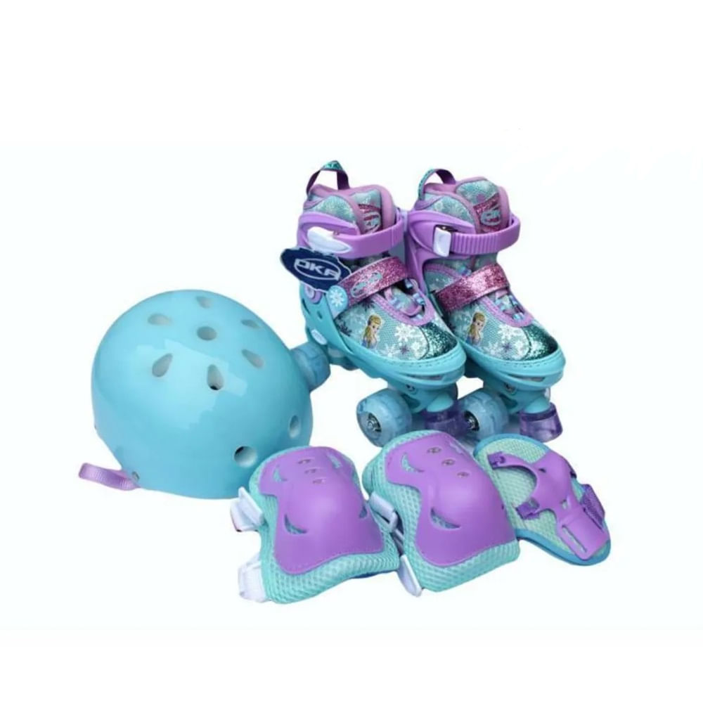 PATIN OKA 4 RUEDAS FROZEN TALLA S Y M