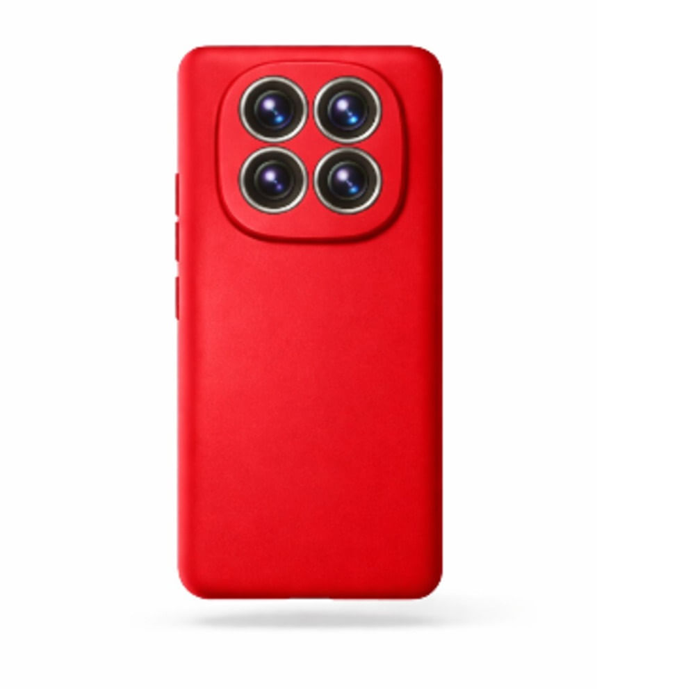 Case Silicona para Xiaomi Redmi 14 Pro Plus - ROJO
