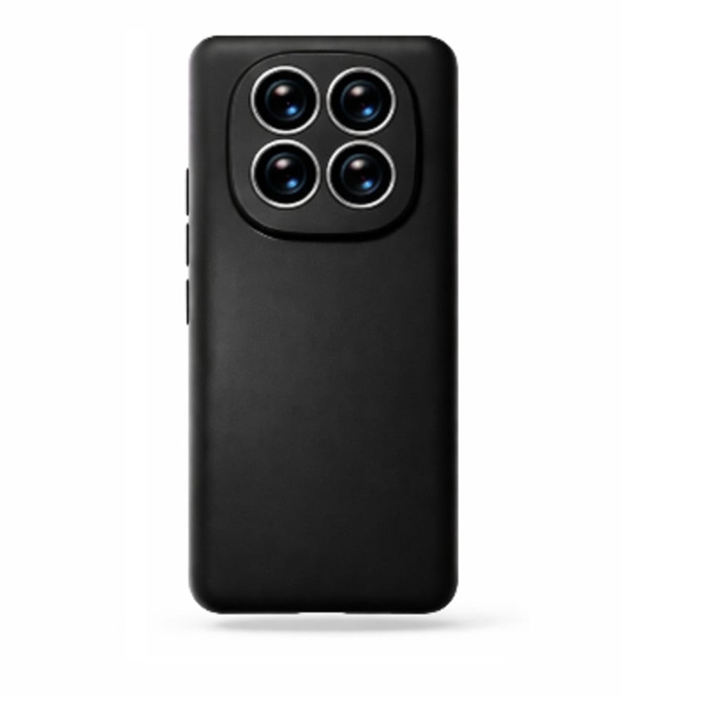 Case Silicona para Xiaomi Redmi 14 Pro Plus - NEGRO