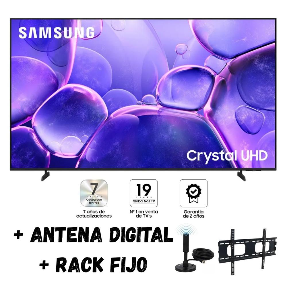 Televisor Samsung 50'' Crystal UHD 4K UN50U8000FGXPE 2025 - Ant - Rack Fijo