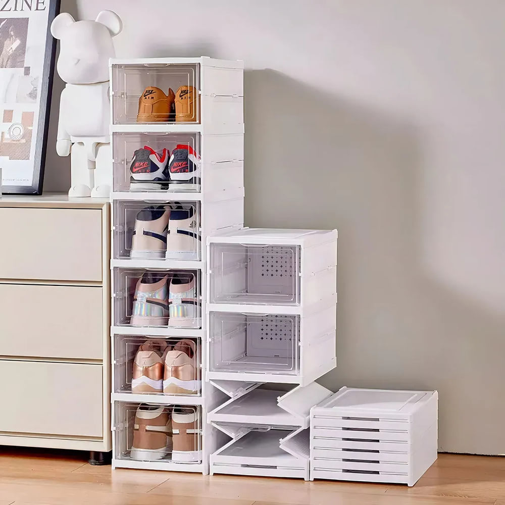 Zapatera Plegable Organizador 6 Niveles