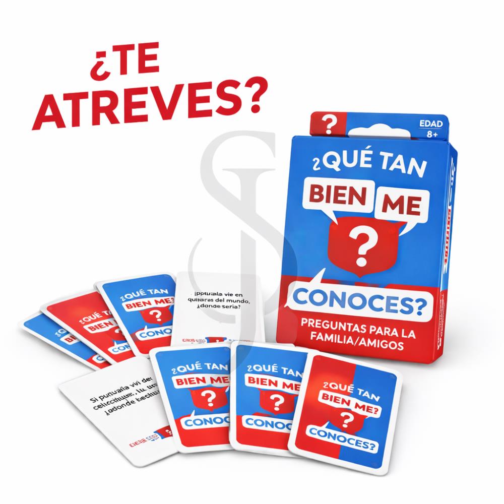 Que tan bien me conoces -Juego familiar