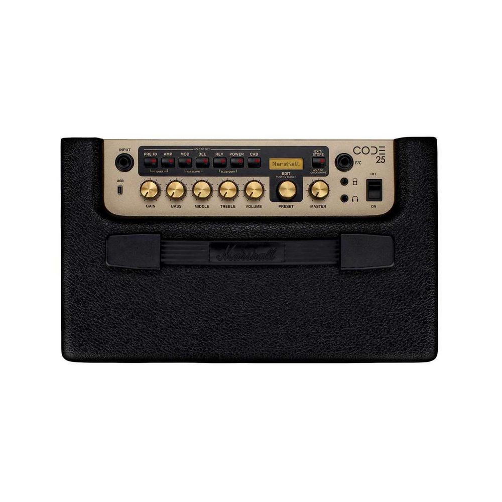 Amplificador combo para Guitarra MARSHALL CODE25 Negro