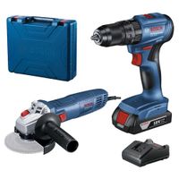 Amoladora 710W + Taladro Percutor 1/2"" 18V Brushless Bosch  0615A0022M000