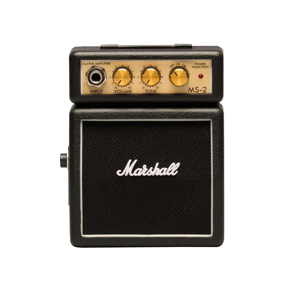 Mini Amplificador combo para Guitarra MARSHALL MS-2 Negro