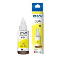 Epson Tinta Amarillo T664 para Impresoras EcoTank L220-L375-L475-L575-L310-L1300 C13T66442A