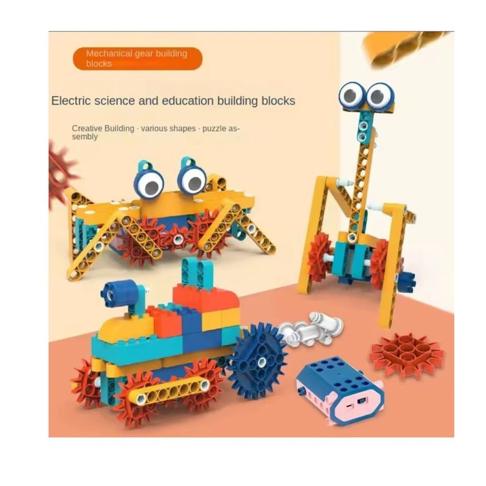 Bloques De Contruccion Electrico Didáctico