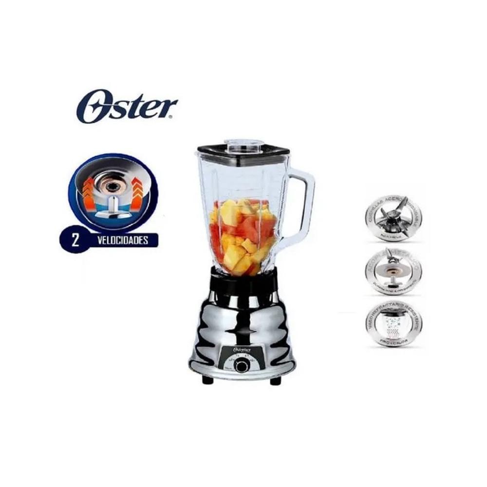 Licuadora Oster 250-022-053 600 Watts 2 Velocidades Cromado
