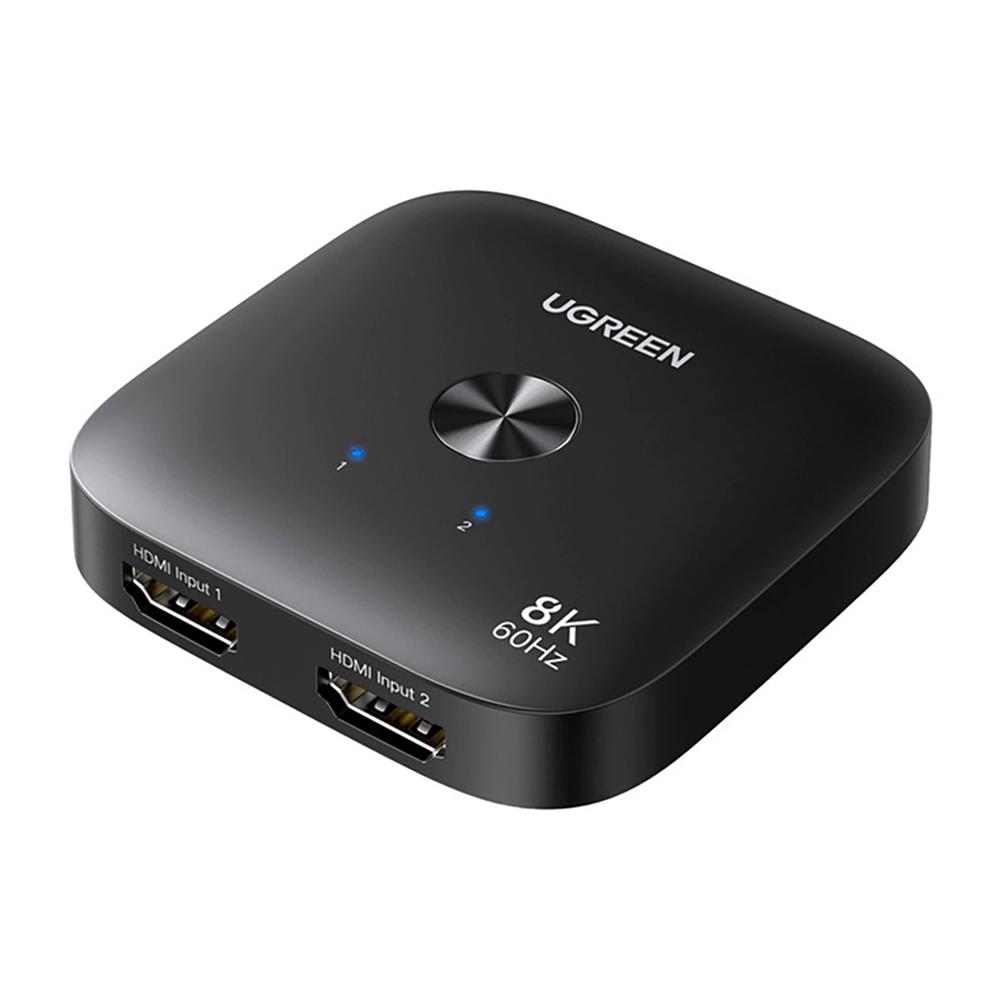Ugreen Switch con 2 Entradas a 1 Salida HDMI 2-1 Ultra HD 8K60Hz AW700 65877