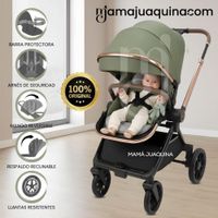Coche Moisés Travel System HELEN Edición Limitada Green