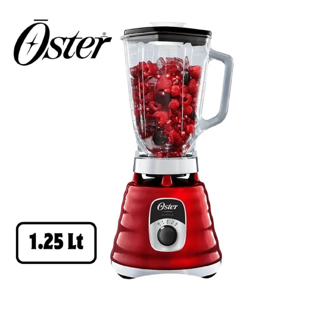 Licuadora Clásica Oster BLST4126R 1.25L Rojo