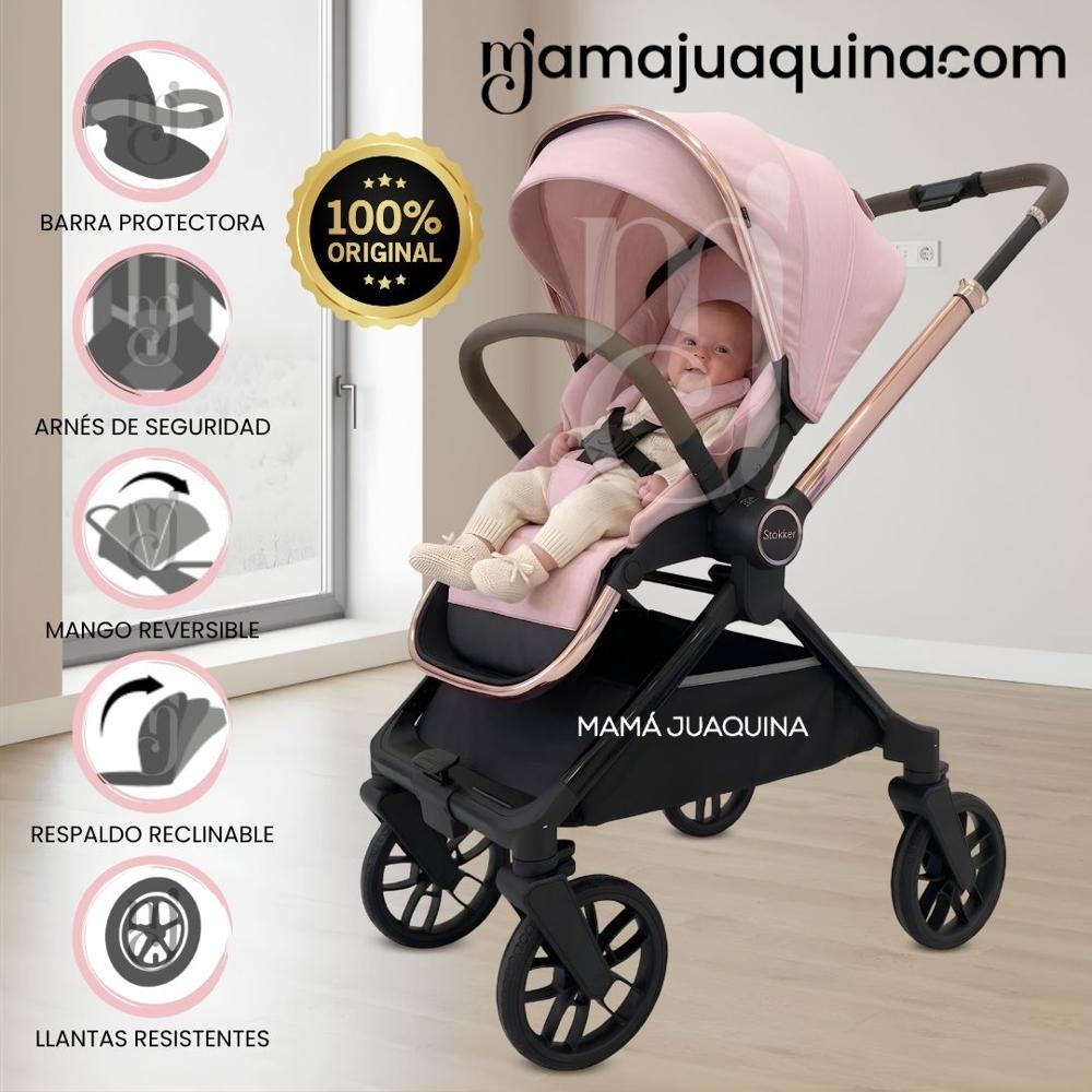 Coche Moisés Travel System HELEN Edición Limitada Pink