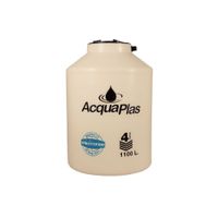 TANQUE PARA AGUA  ACQUAPLAS 1100 L BEIGE CON ACCESORIOS