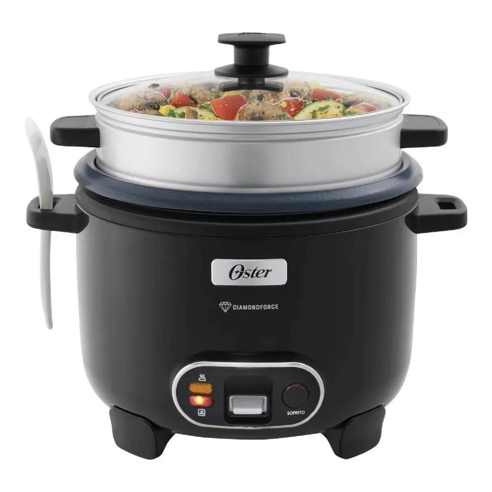 Oster Arrocera 3 en 1 12 Tazas de Capacidad CKSTRC12DFBLK