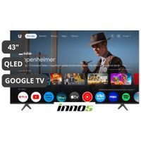 TELEVISOR INNOS 43 4K QLED GOOGLE TV 2 MAS 64GB