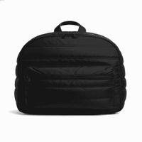 MOCHILA PUFFER LIDIA COMODIDAD Y FUNCIONALIDAD-Negro