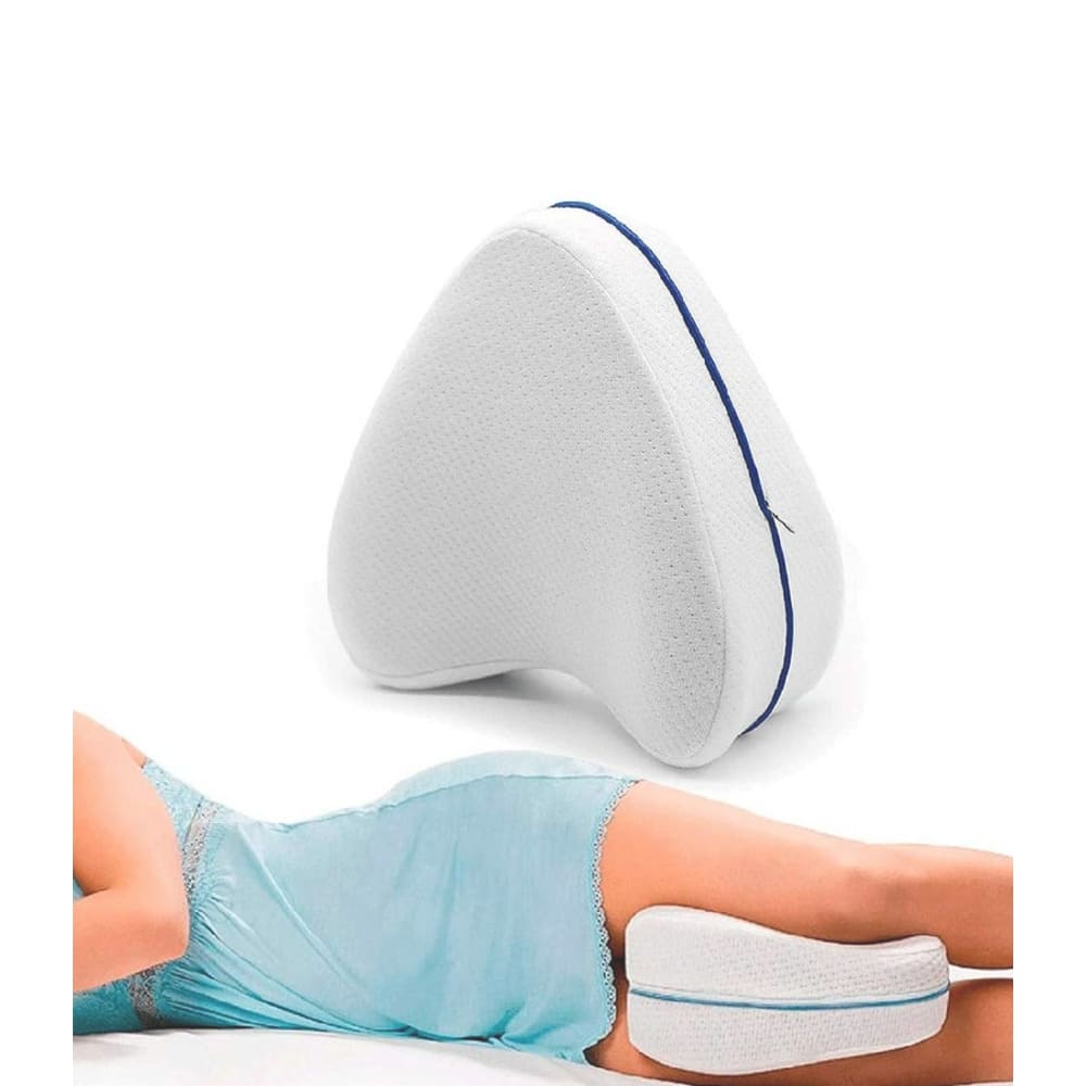 Almohada Ortopédica Para Piernas Y Rodillas Memory Foam + Funda ...