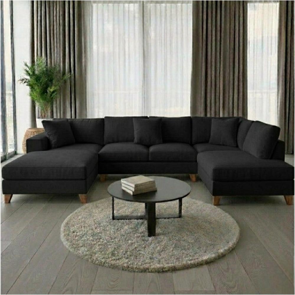 Seccional Chaska Negro Patas de Madera