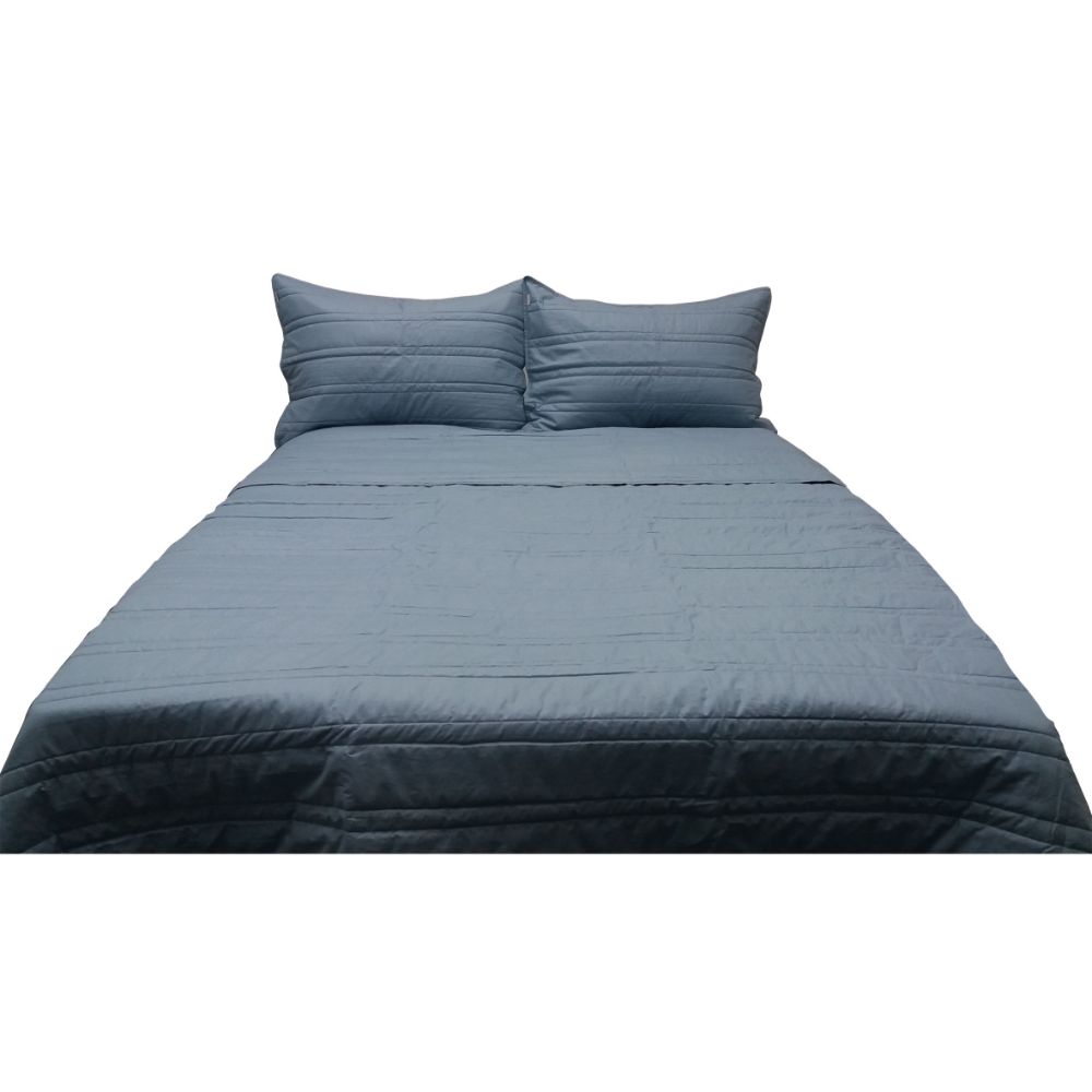 Cubrecama Acero con Funda Sham Free Home Premium King