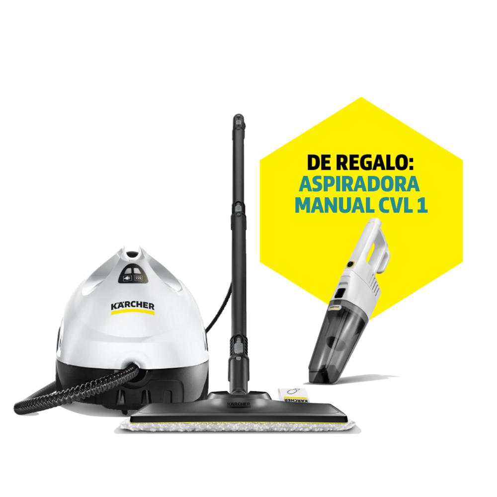 Combo Limpiadora a vapor SC2 y Aspiradora de mano CVL1