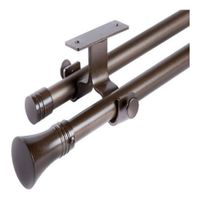 Set Doble Extensible 16/19 Techo 170-320 cm Café Cónico