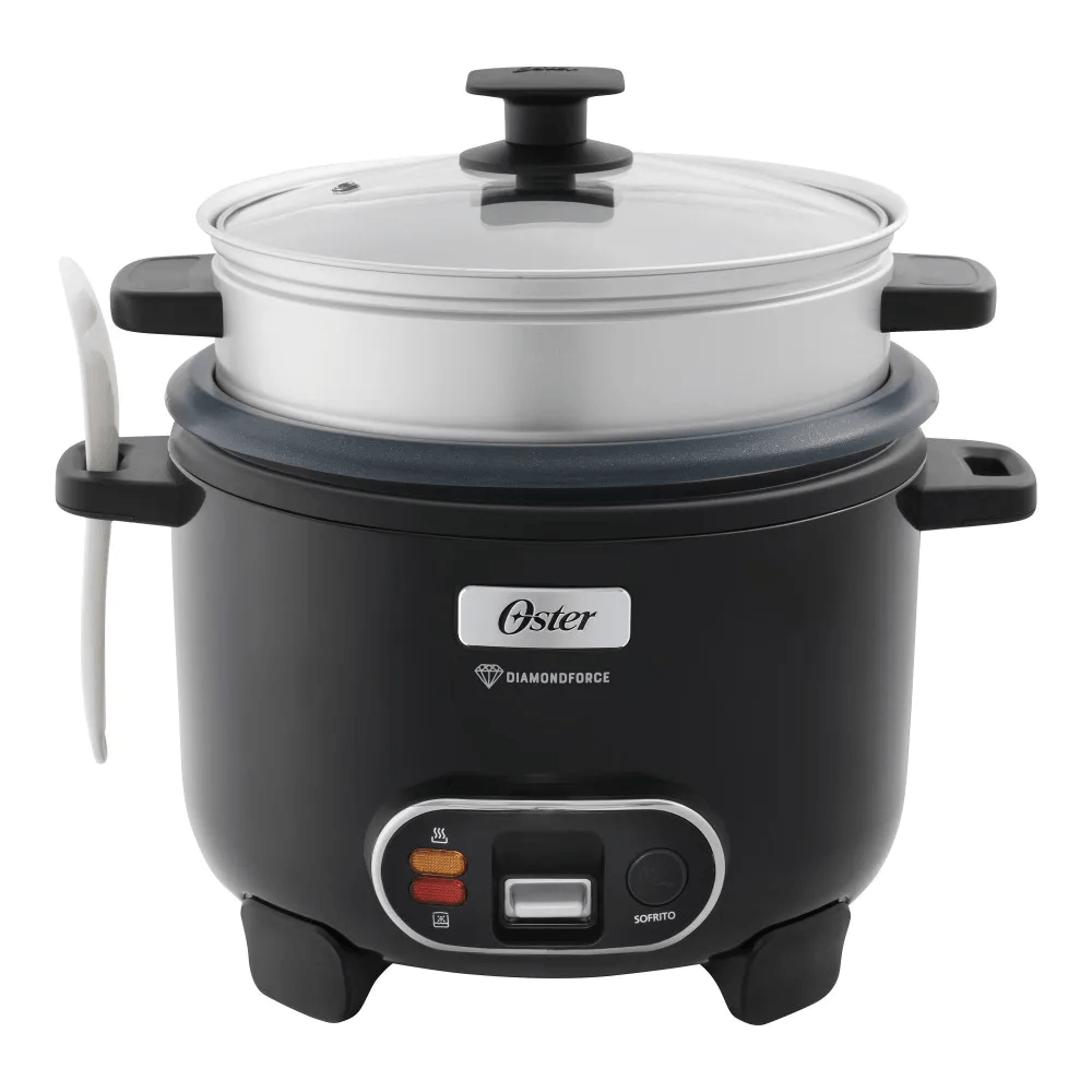 Arrocera 3 en 1 Oster CKSTRC10DFBLK DiamondForce 10 tazas