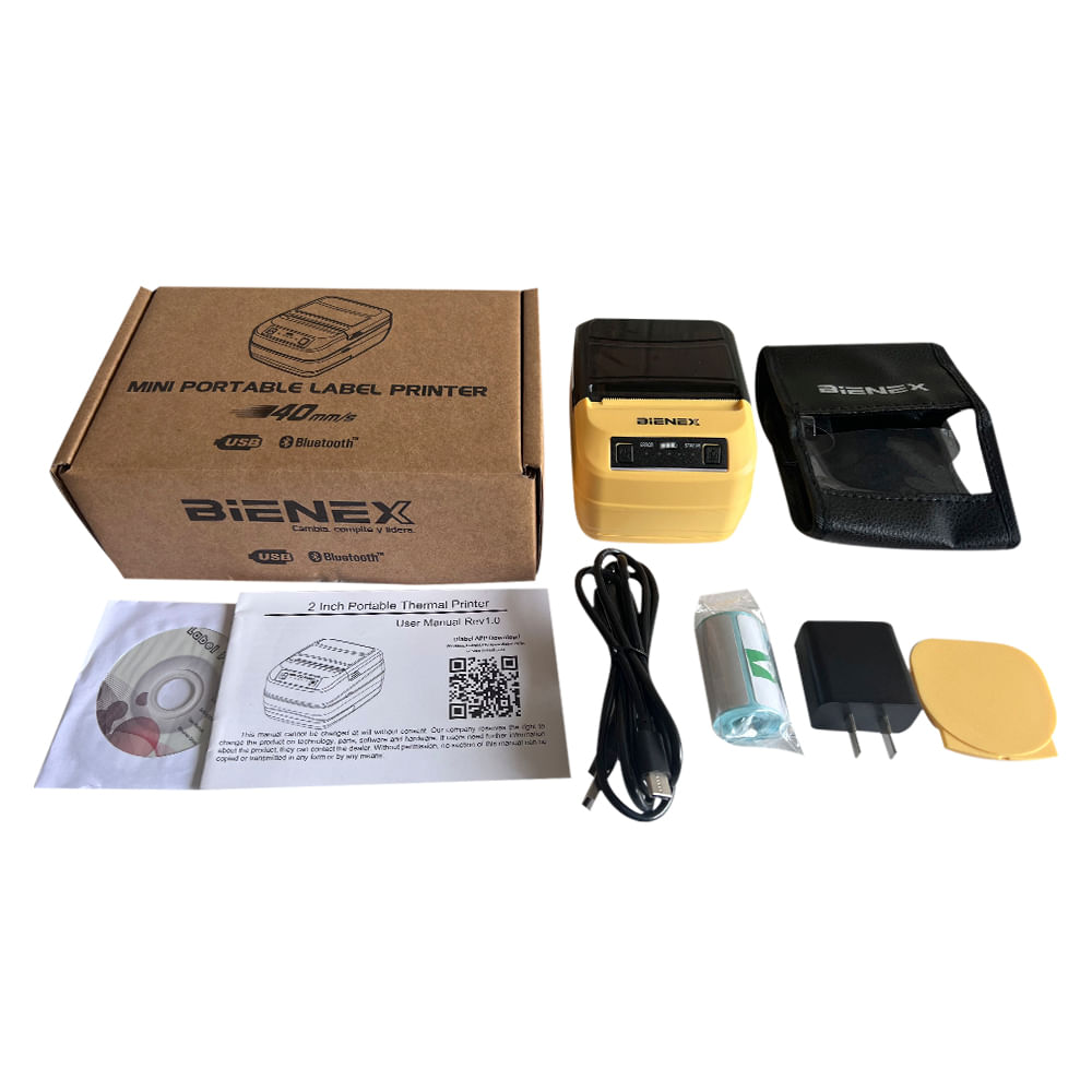 Impresora Térmica Portatil DUAL Etiquetas 56mm | Promart.pe - Promart