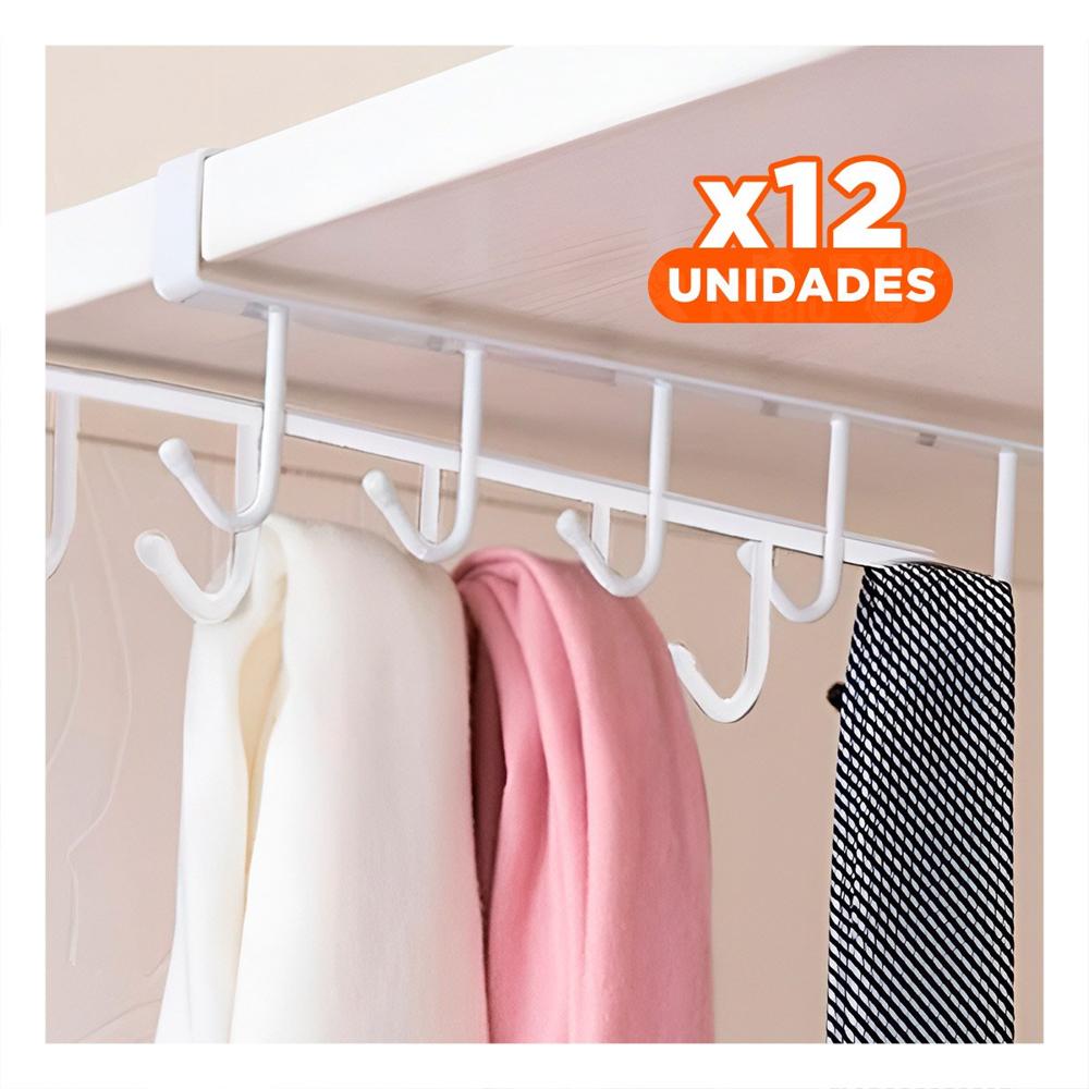 Pack12 Pieza de Metal 6x1 Color Blanco con Limpieza Rapida para su Higiene Real