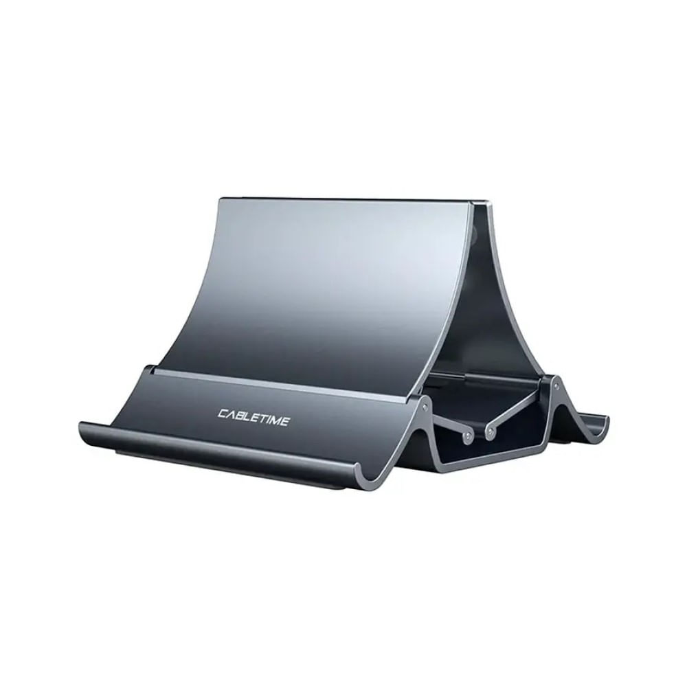 CABLETIME Soporte Vertical para Laptop 360 Ajustable con Doble Ranura  CS15G