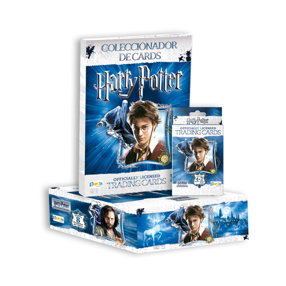 CARDS HARRY POTTER PRISIONERO DE AZKABAN - BINDER MAS PAQUETON Y BOX COLECCIONABLE
