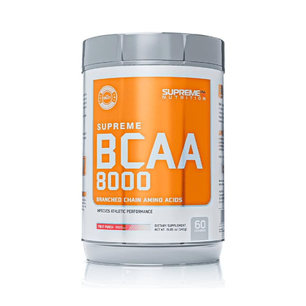 BCAA 8000 supreme nutrition 60 ser- fruit punch