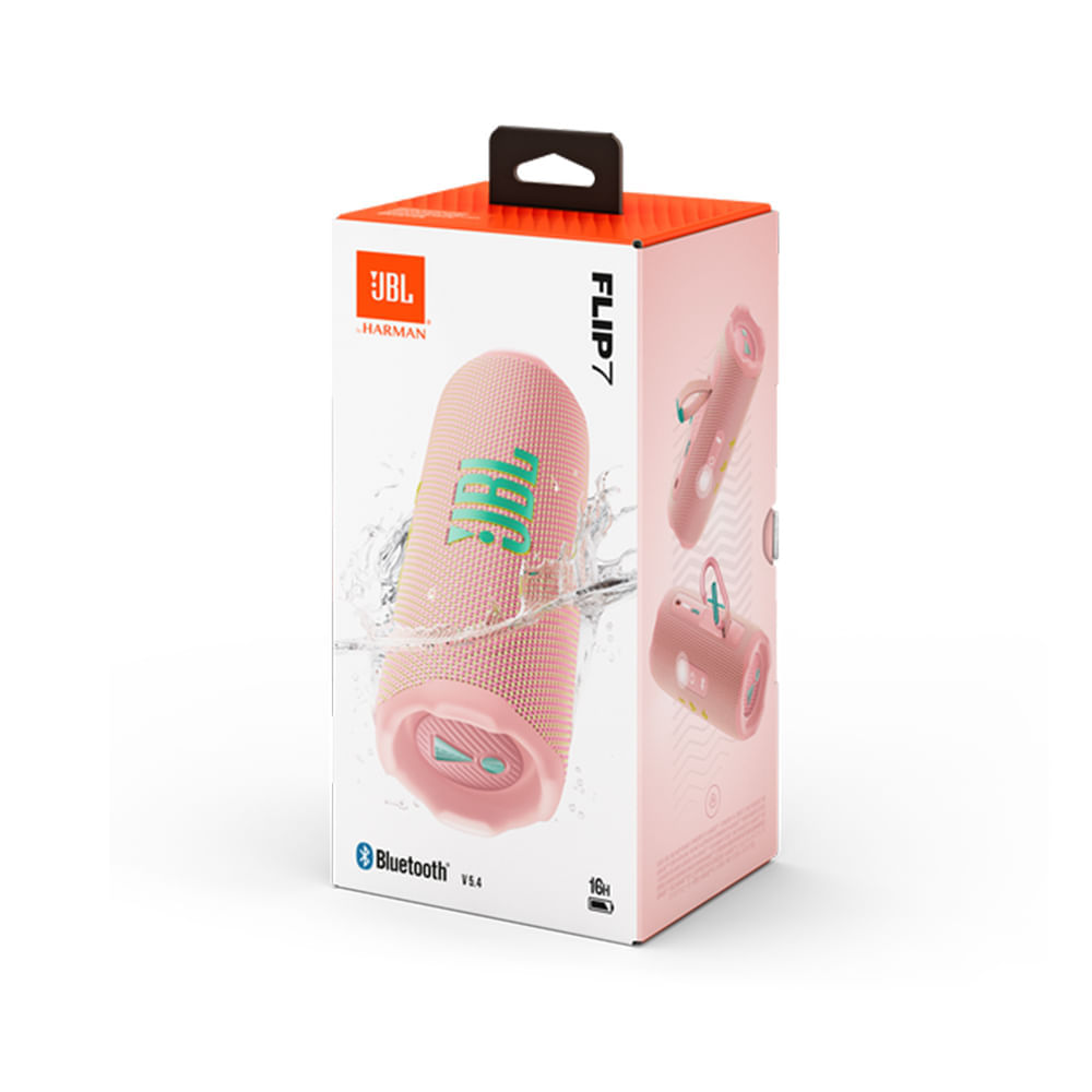 Parlante Bluetooth Portátil JBL Flip 7 Rosa - Sonido Potente