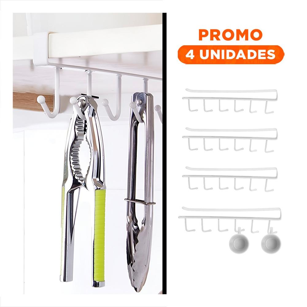 Pack4 Elemento Practico 6x1 Blanco de Calidad para toda la Infancia Linda Y+Regalo Sticker