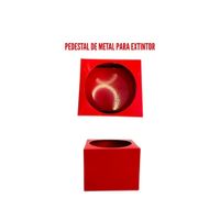 PEDESTAL DE METAL PARA EXTINTOR 4-6-9 KG