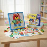 PUZZLE MOSAICO 490 PIEZAS DIDACTICO JUGUETE EDUCATIVO NIÑOS