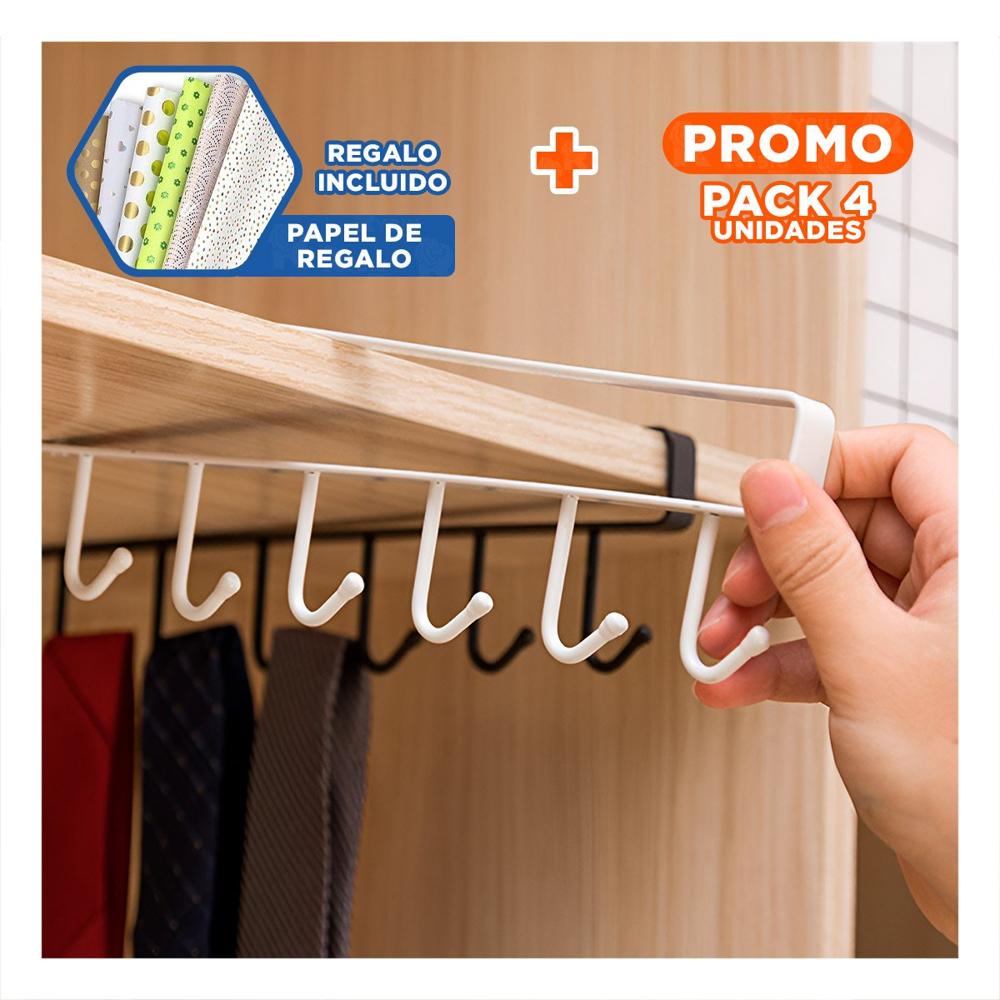 Pack4 Elemento Practico 6x1 Color Blanco para la Actividad con mucha Calma Real Y+Papel Regalo