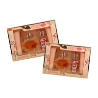 Eau De Parfum + Body Lotion + Body Mist + Hand Lotion Flower Secret 2 Pack
