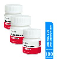 Minoxidil 5 mg & Dutasteride 0.5 mg x 60 Capsulas Dermo Sumak 3und