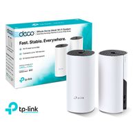 Sistema Mesh Tp-Link Deco E4 2 Pack Ac1200 Wi-Fi 5 Ghz 2.4 Ghz