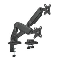 RACK SOPORTE DE ESCRITORIO ERGONOMICO PARA 2 MONITORES 17 A 32 PULGADAS - KE-C024E - KOREANO