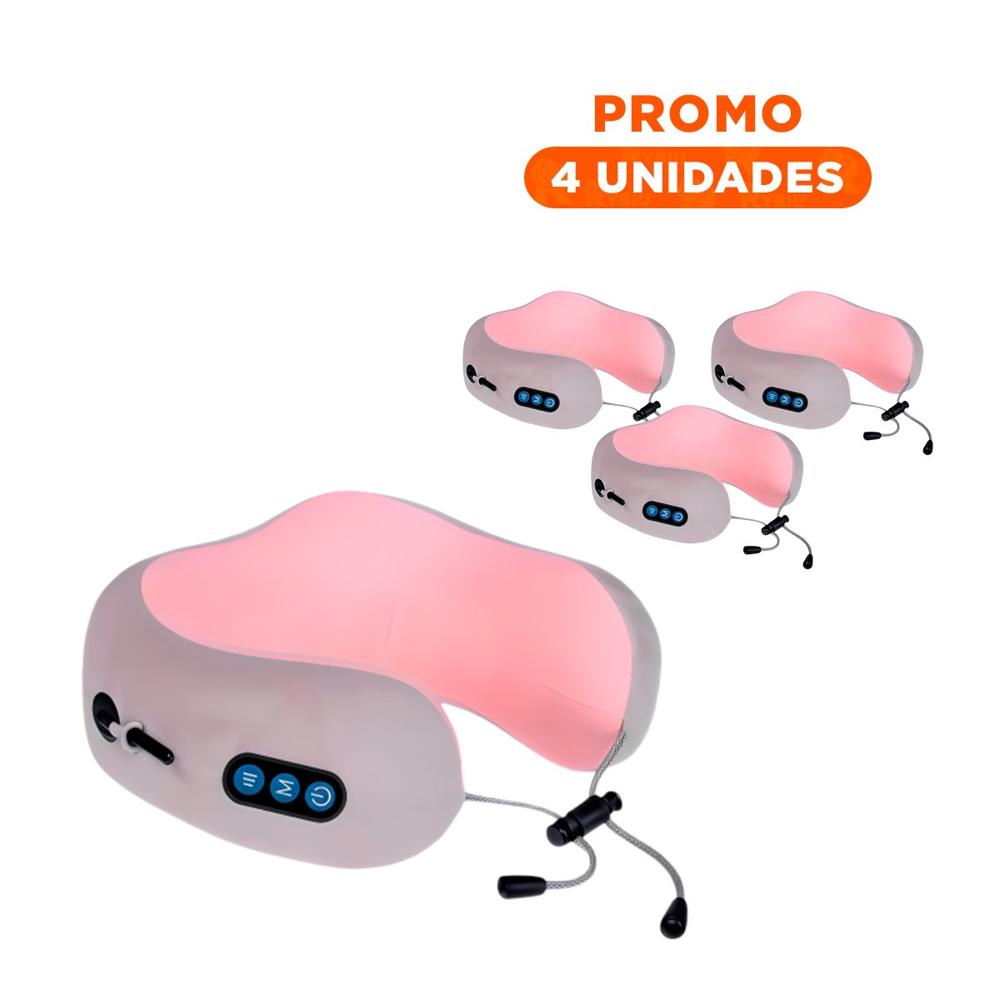 Pack4 Soporte de Masaje Electrico para Cuello y Zona Cervical Y+Regalo Sticker