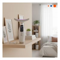 Dispositivo Facial 7 Modos de Color Cuidado Diario Blanco Recargable Y+Regalo Sticker