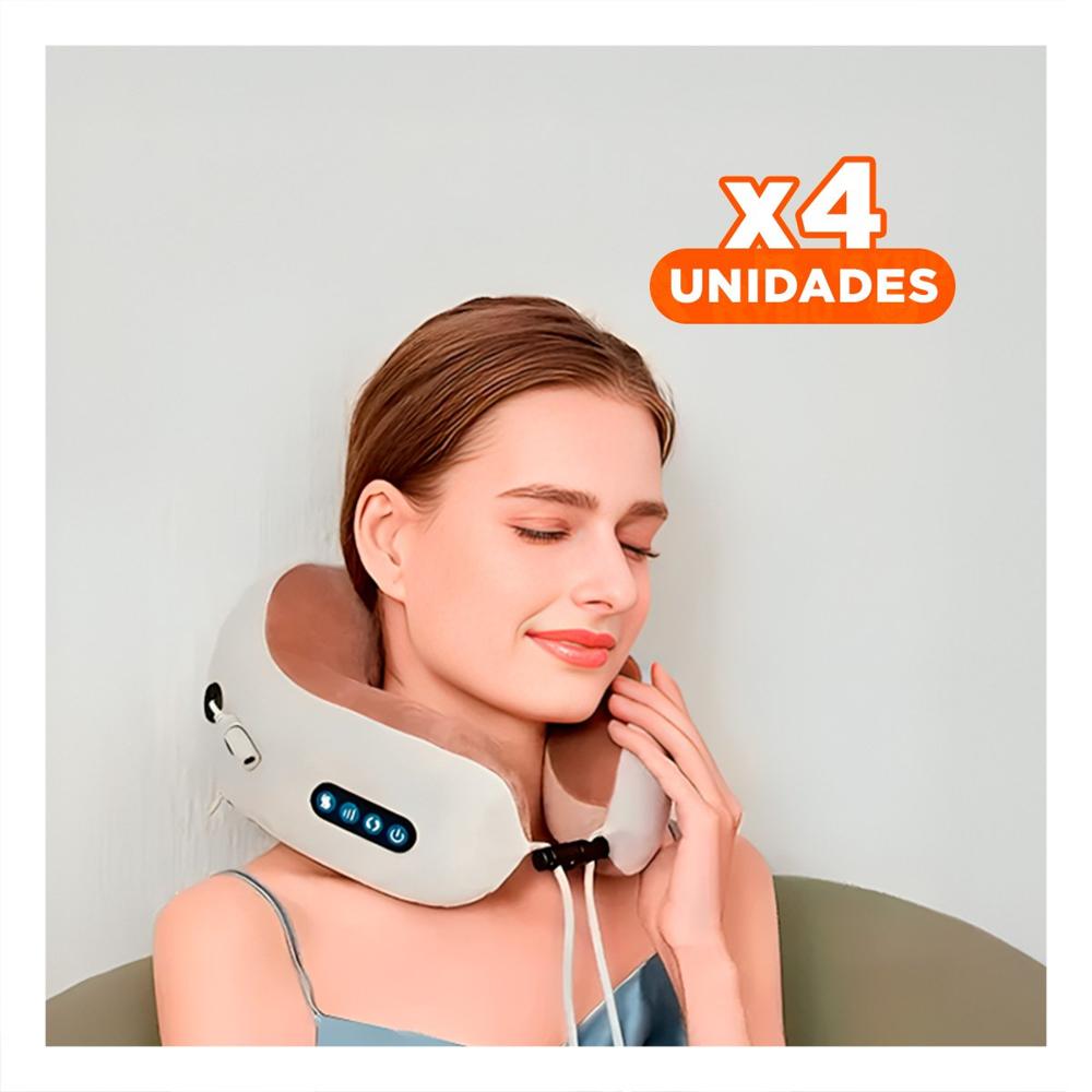 Pack4 Soporte de Descanso Masajeador Electrico Portatil para Uso Diario